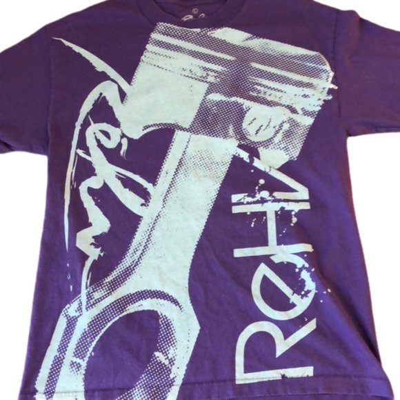 REHV Clothing Purple Piston Tee - Size L - Picture 5 of 6